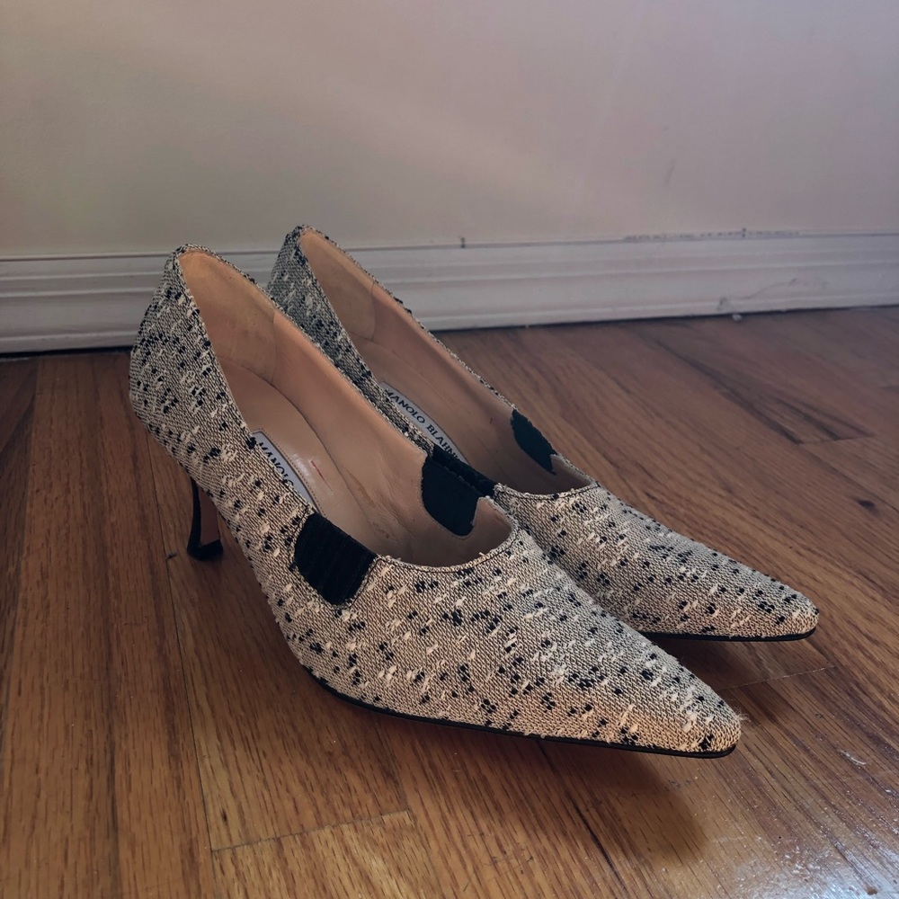 VINTAGE MANOLO BLAHNIK’S size 37.5